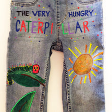 Load image into Gallery viewer, Very Hungry Caterpillar Jeans
