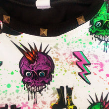 Load image into Gallery viewer, Punk Splatter Zombie Sweatshirt
